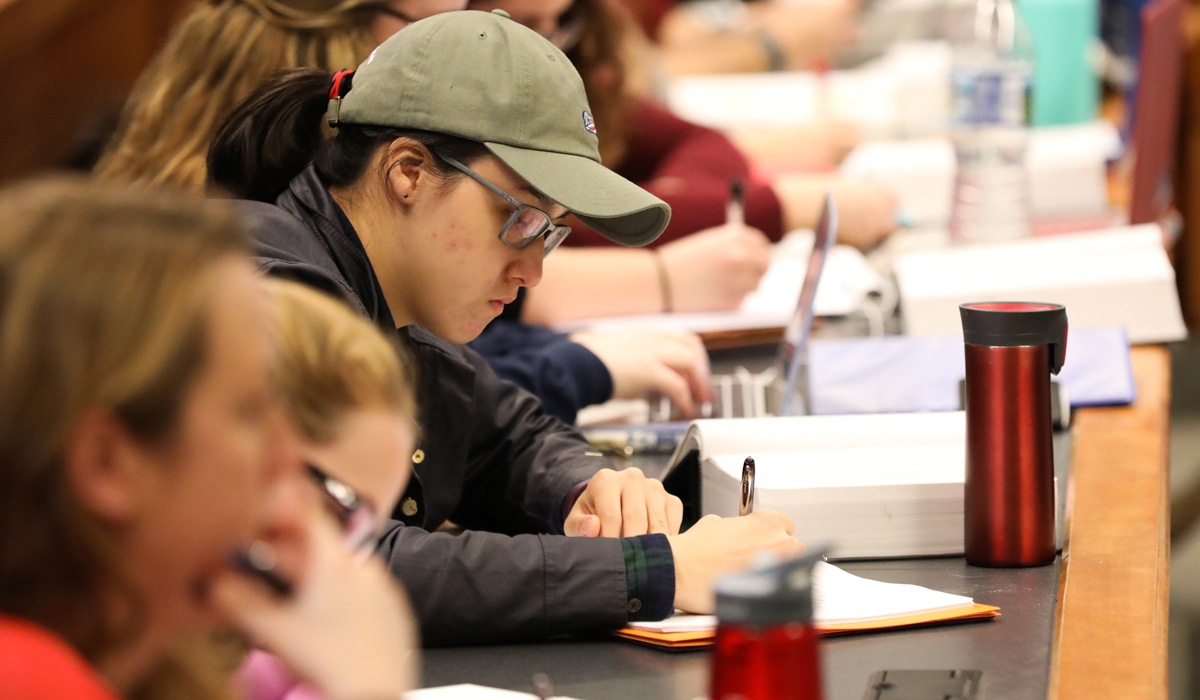 students in classroom