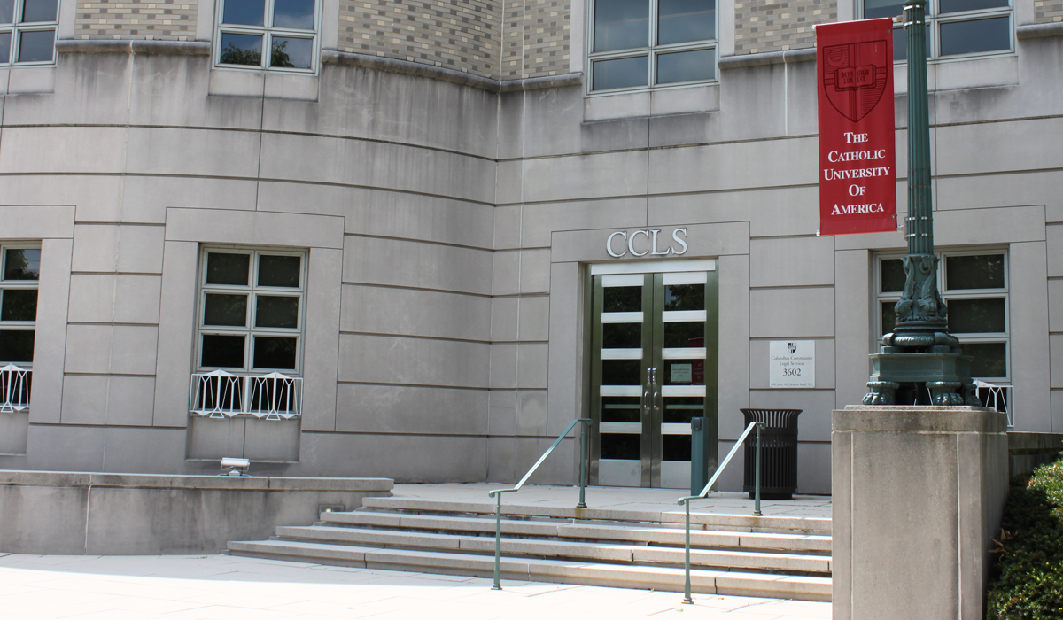 entrance to CCLS in 2013