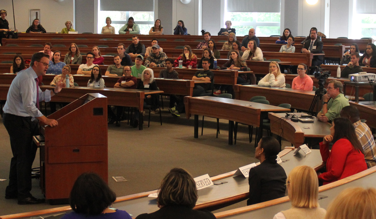 Lecture Series at Catholic Law in Washington, DC