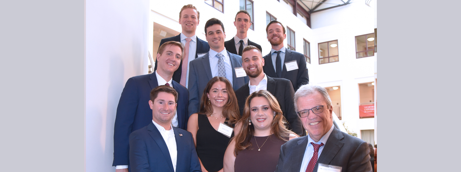 law students at the certificate ceremony