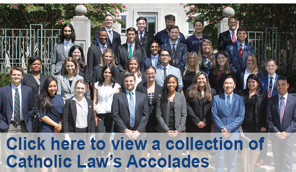 Catholic Law Accolades