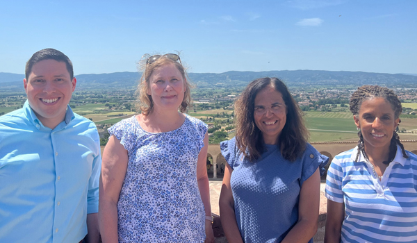 Professors J. Joel Alicea, Susanna Fischer, Lucia Silecchia, and Regina Jefferson