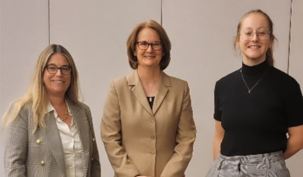 Julie Orlando-Castro, Mary Graw Leary, and Taylor Skala