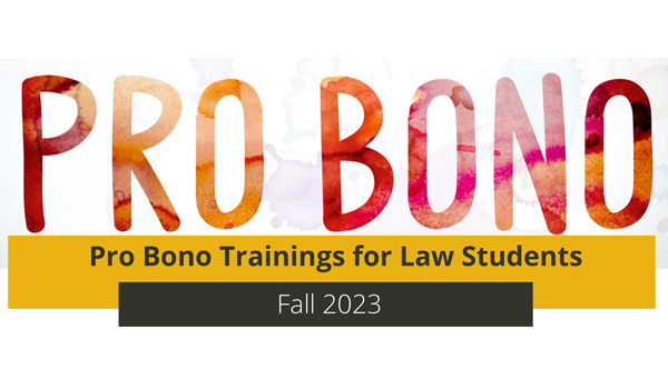 Pro Bono Training