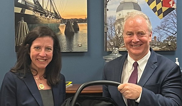 Dyer and Senator Van Hollen