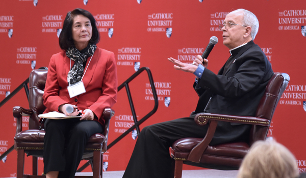 Bishop Mark Seitz discussion after keynote