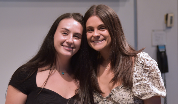 Samantha Winter and Sarah Persico
