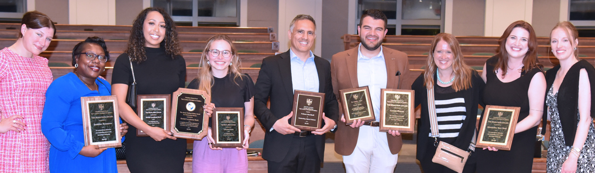 Trial Team members at Columbus Awards Night