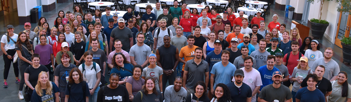 Day Division Community Service volunteers