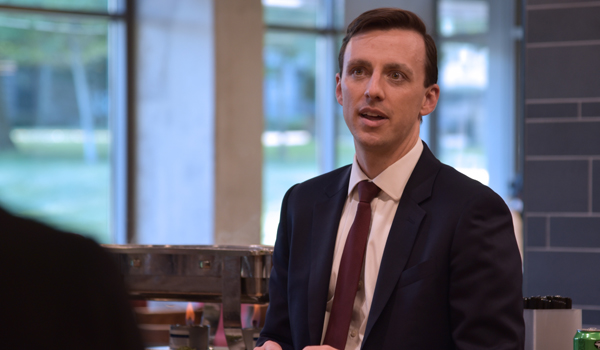 Law and Public Policy Program Kicks Off 2025 With Talk by VP Counsel Sean Cooksey