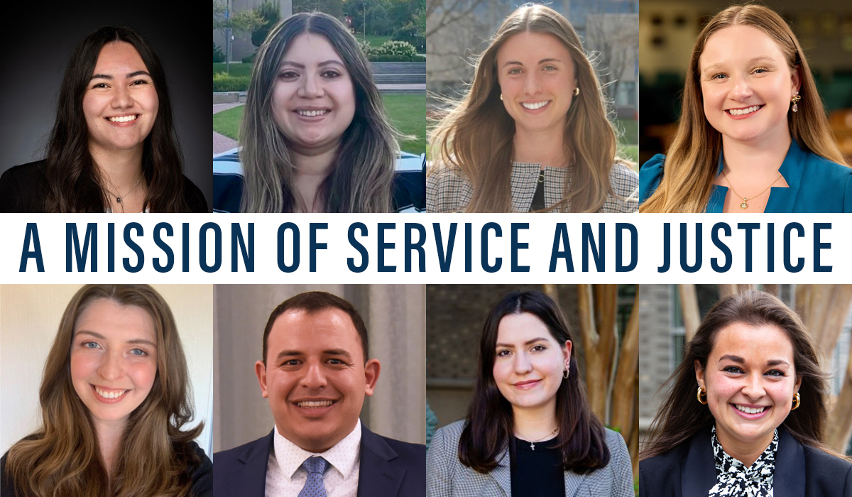 A Mission of Service and Justice