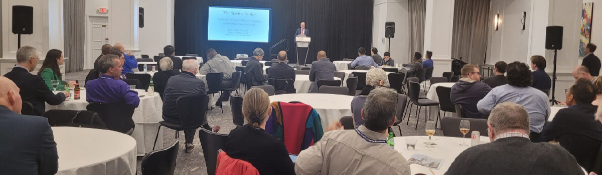 Professor Derek Webb Delivers Keynote Address at the Northeastern Political Science Association