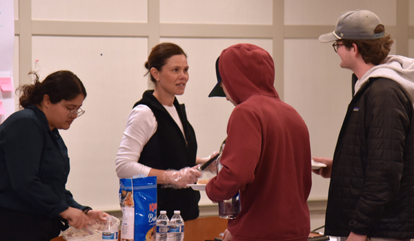 Pancake supper at Catholic Law