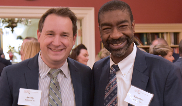 two Catholic Law alumni