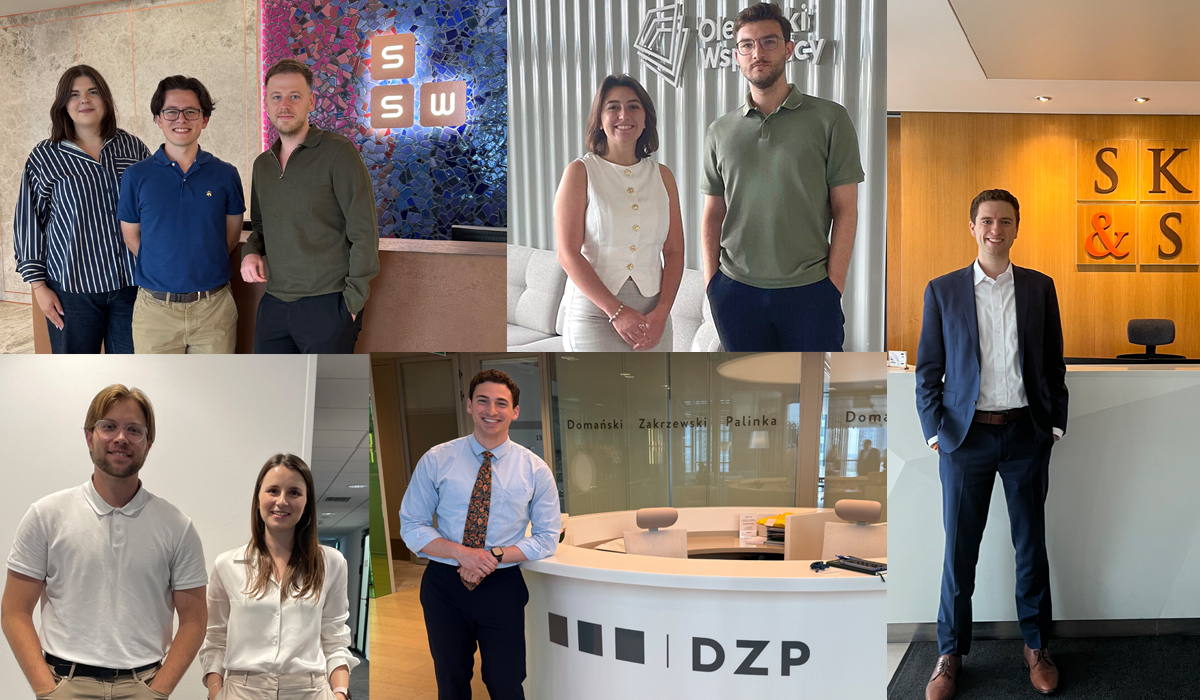 Catholic Law Students at Externships in Poland