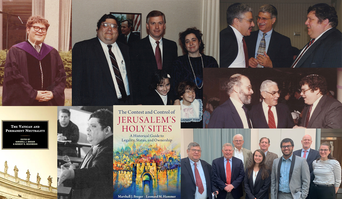 Marshall Breger photo collage