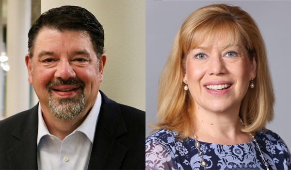 Greg Haledjian '02 and Angie Kronenberg '95