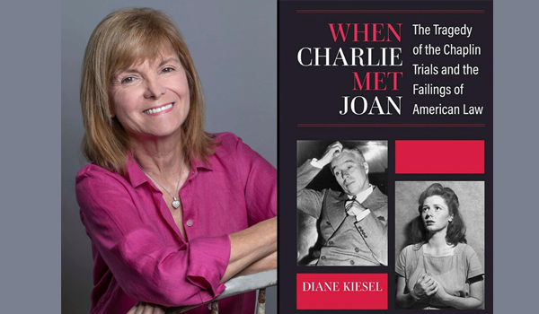 The Honorable Diane Kiesel with her book