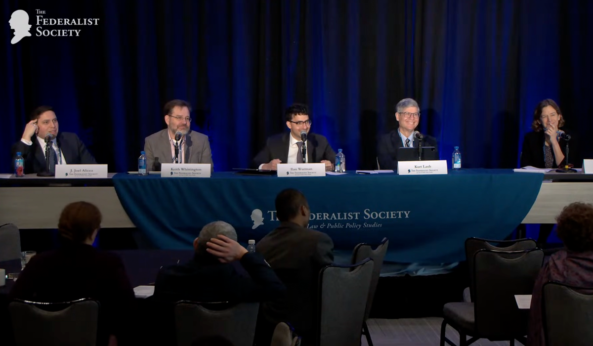 Originalism, Birthright Citizenship, and the 14th Amendment at the Federalist Society's 27th Annual Faculty Conference