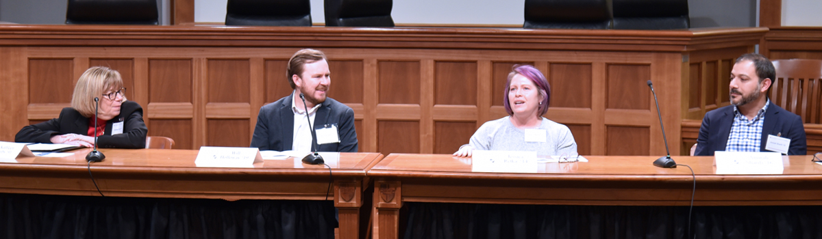 Kathleen Kirby, Will Holloway, Jessica Retka, and Amirali Sharifi