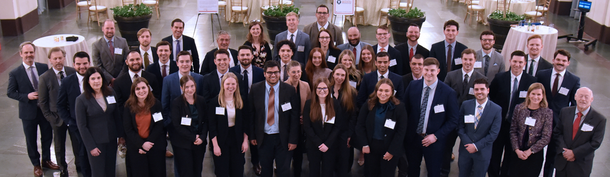 JCOW Conference opening reception with Judges, Clerks, and guests