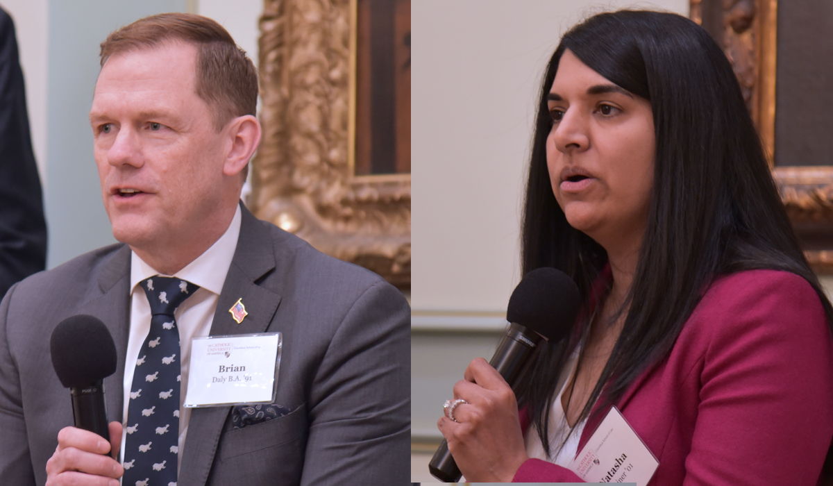 Brian Daly and Natasha Vij Greiner