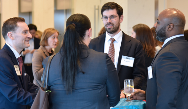 Catholic Law Alumni and Student Evening Student Reception