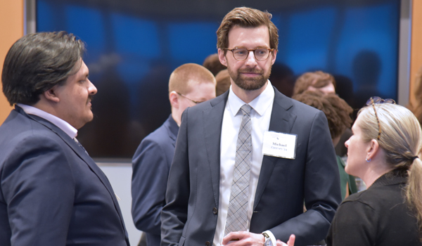 Catholic Law Alumni and Student Evening  Student Reception