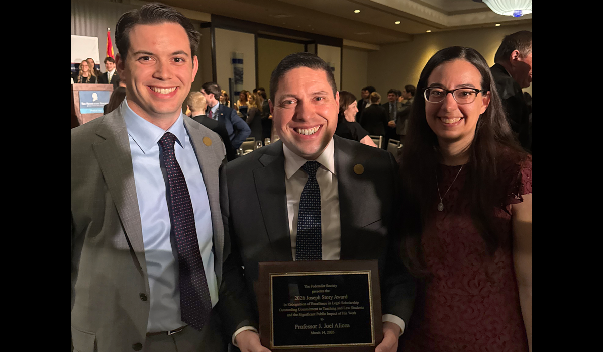 Alex Kagan, Joel Alicea, and Mariella Creaghan