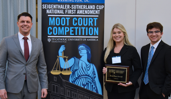 Capital University Law School (Ben Eberly, Jordan Kulis, and Tyler Morefield) 