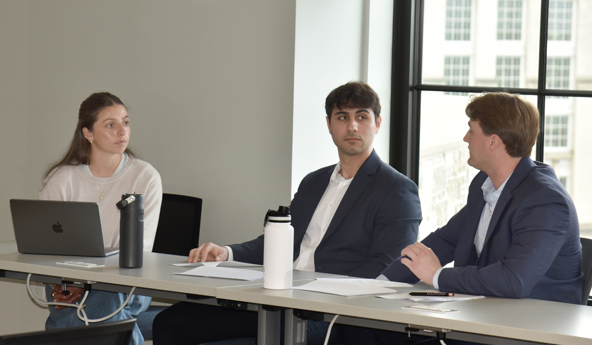 Isabella Fiore, Sabah Vahdatshoar, and Edward Reddington