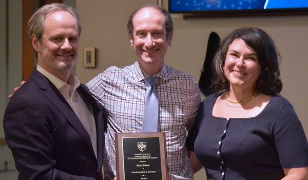 Stuart Schept Administrator of the Year