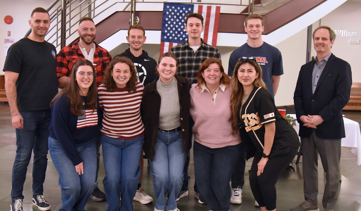 Taylor Talley with MNSLA members