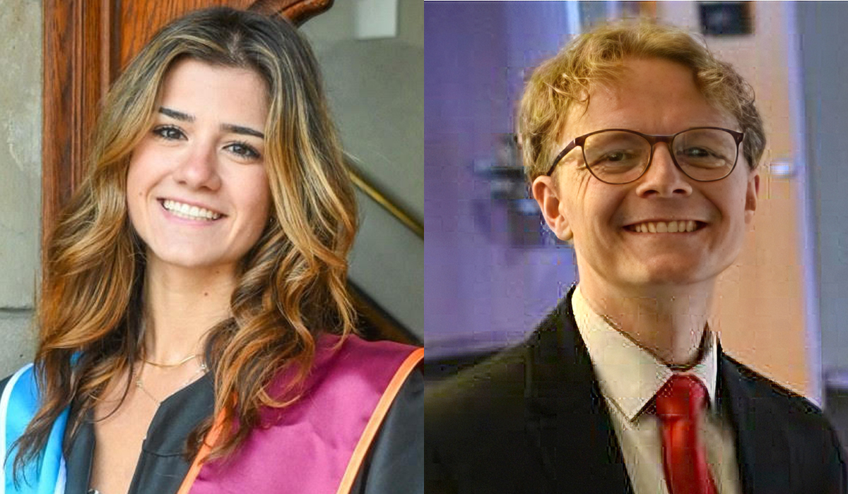 Katherine Colaianni and Josef Novacek