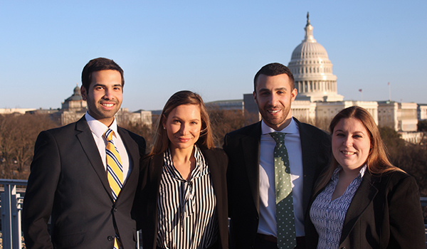 4 law students in DC