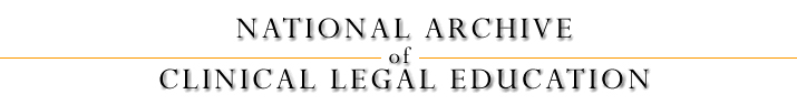 National Archive of Clinical Legal Education (NACLE)