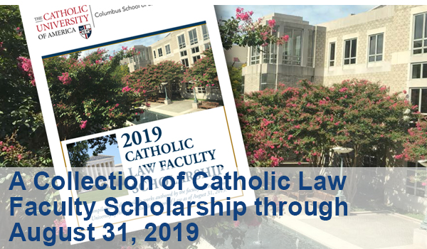 Faculty Scholarship through August 31, 2019