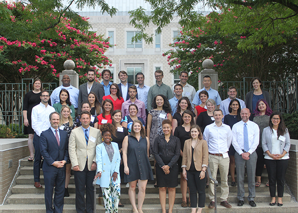 class of 2023 pose for a photo