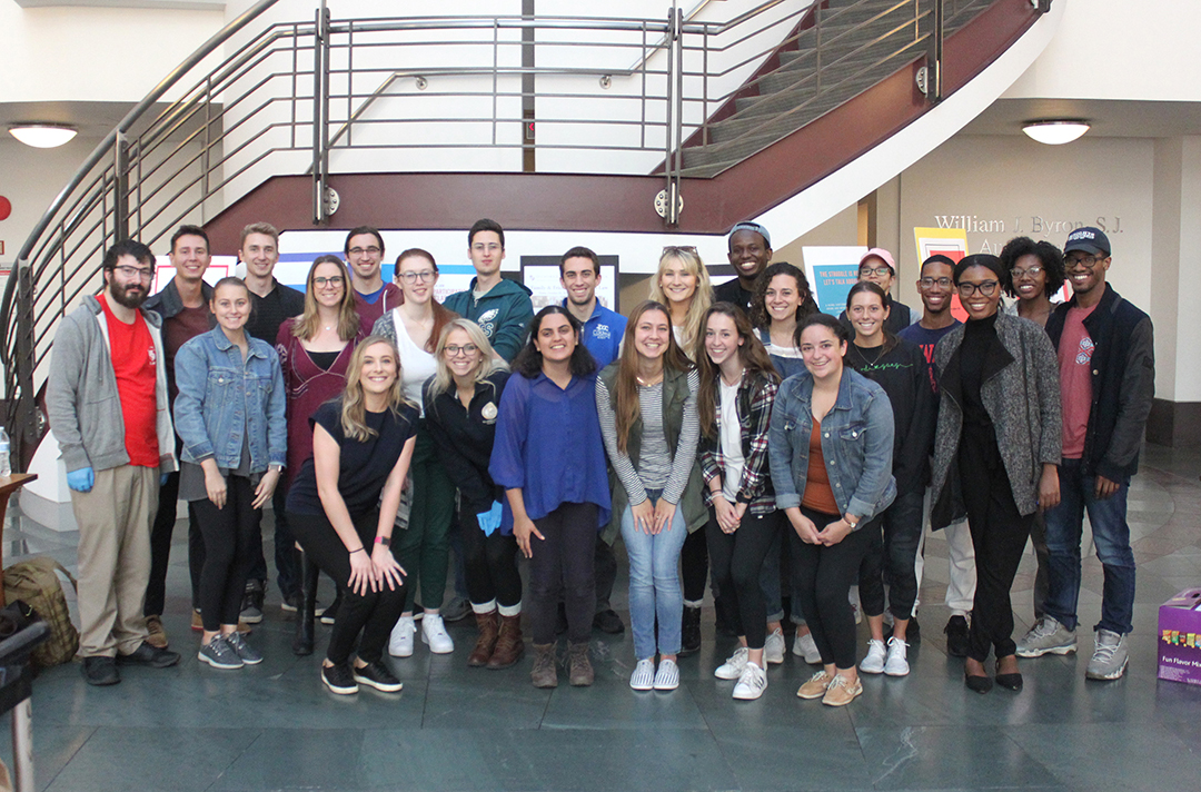 Group photo of law students #lunchbag